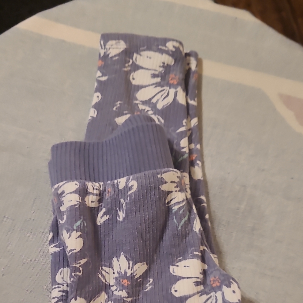OshKosh B'gosh Purple Ribbed Leggings